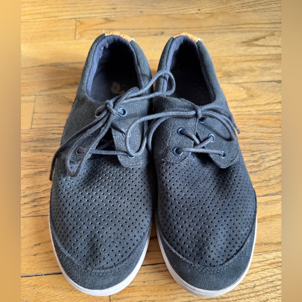 DC Men's Black Boat Shoes